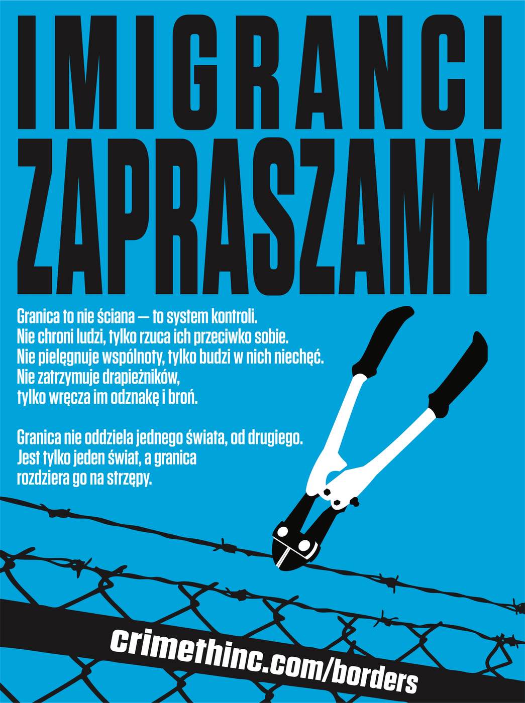 Photo of ‘Imigranci Zaprazszamy’ front side